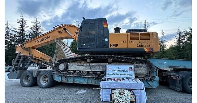 Kaçak kazıcılar yakalandı