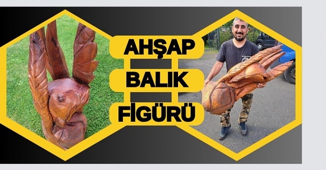 Ahşaptan hediye gülümsetti