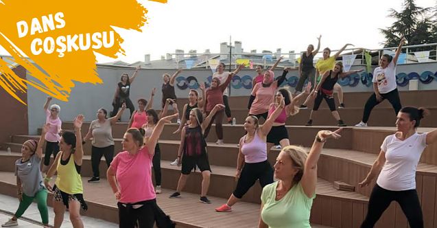 Doyasıya spor yaptılar
