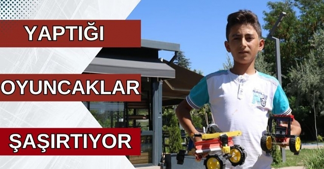 Kendi elektronik oyuncaklarını imal ediyor