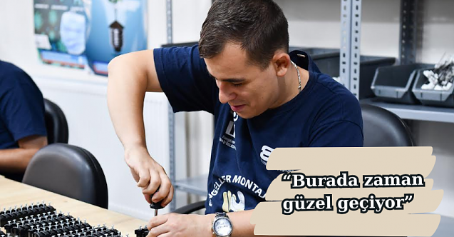 Özel bireyler, iş hayatına katılıyor