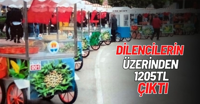 Seyyar satıcı ve dilenci operasyonu