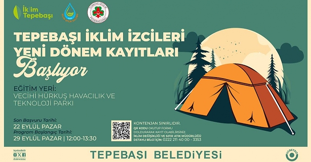 İklim izcileri yeni dönem kayıtları başladı