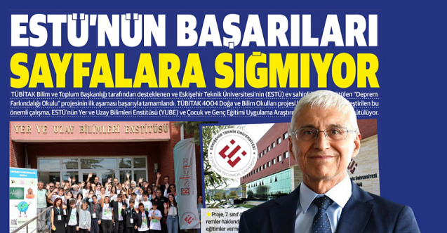 ESTÜ’nün Başarıları Sayfalara Sığmıyor