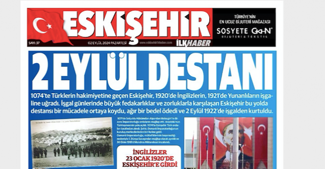 Eskişehir İlk Haber'in yeni sayısı yayımlandı