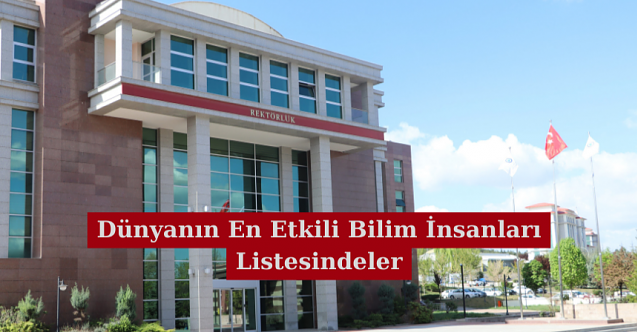 ESOGÜ’lü 17 Bilim İnsanı Gururlandırdı