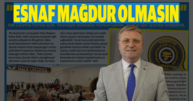 Halk lokantası endişeleri de beraberinde getirdi