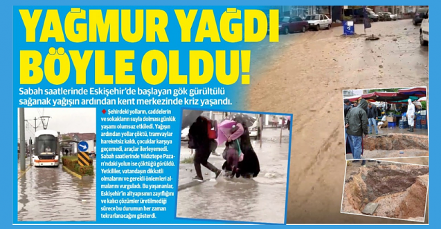 Yağmur Yağdı Böyle Oldu