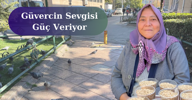 Geçimini yem satarak sağlıyor