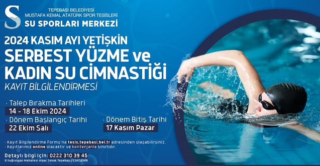 Su jimnastiğiyle ilgilenenlere müjde