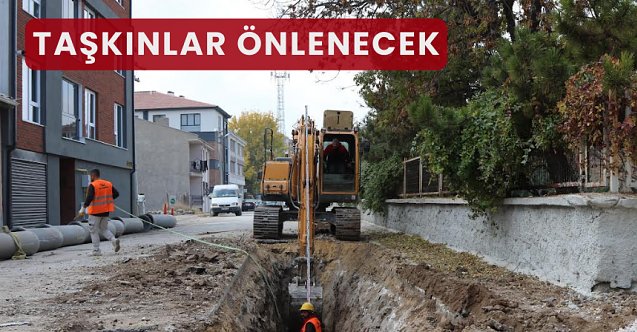 Yeni Yağmur Suyu Hatları Yapılıyor