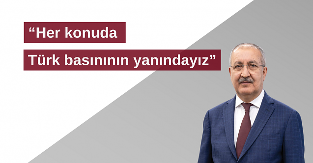 Erkılınç’tan '10 Ocak Çalışan Gazeteciler Günü' mesajı