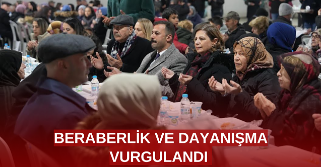 Ramazan bereketi paylaşılıyor