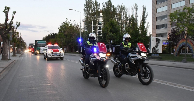 19 Mayıs Konvoyu Eskişehir’de Coşkulu Görüntülere Sahne Oldu