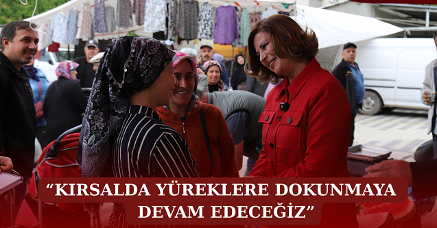 Başkan Ünlüce Beylikova'da Vatandaşlarla Buluştu