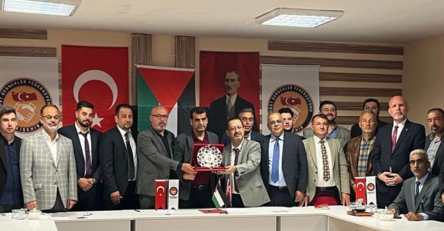 Eskişehir Dost Dernekler Federasyonu ile Filistinli İş İnsanları Arasında İş Birliği Protokolü