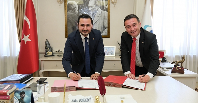 Sivrihisar ve Yeşilçiftlik Belediyeleri Arasında Kardeş Belediye Protokolü İmzalandı