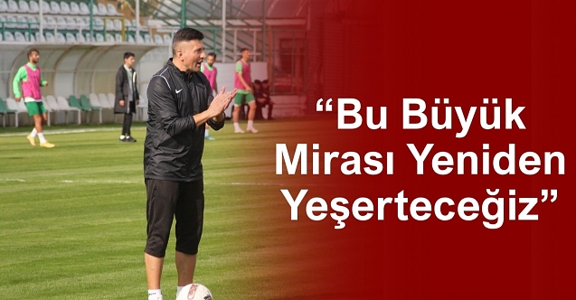Eskişehirspor’un yeni teknik direktöründen ilk mesaj