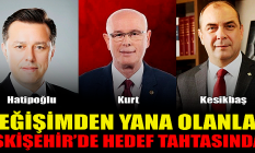 Değişimden yana olanlar Eskişehir#039;de hedef tahtasında!
