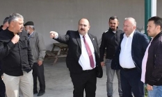 Başkan Hamamcı çalışmalara hız kesmeden devam ediyor