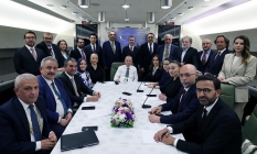 Cumhurbaşkanı Erdoğan İtalya dönüşü gazetecilerle görüştü