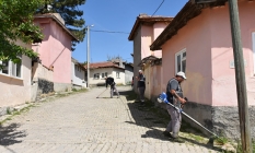 İnönüde temizlik çalışmaları sürüyor
