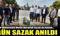 Gün Sazak mezarı başında anıldı