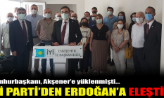 İYİ Parti'den Cumhurbaşkanı'na tepki