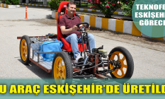 Eskişehirli öğrenciler elektrikli araç üretti!