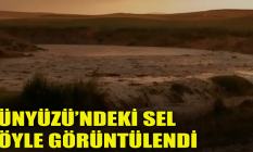 Günyüzü'ndeki sel böyle görüntülendi