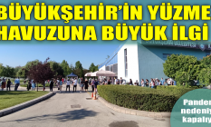Büyükşehir'in yüzme havuzuna büyük ilgi