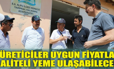 Üreticiler uygun fiyatla kaliteli yeme ulaşabilecek