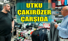 Utku Çakırözer çarşıda