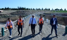 Başkan Küpeli Sel Kapanı'nı inceledi