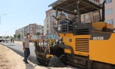 Büyükşehir, Ali Rıza Efendi Caddesi'ni asfaltlıyor