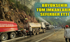 Büyükşehir tüm imkanlarını seferber etti
