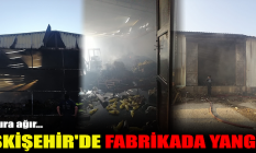 Eskişehir'de fabrikada yangın: Fatura ağır!