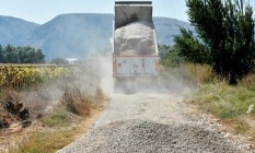 İnönü Belediyesi yol yapıyor