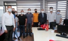 Vali Ayyıldız'dan basın kuruluşlarına ziyaret