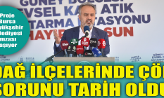 Bursa'da önemli yatırım: Dağ ilçelerinde çöp sorunu bitti