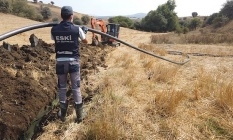 ESKİ'den o mahallenin su hattına yenileme