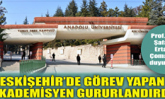 Eskişehir'de görev yapan akademisyen gururlandırdı