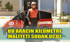 Eskişehir'deki bu aracın kilometre maliyeti sudan ucuz