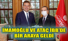 İmamoğlu ve Ataç İBB'de bir araya geldi