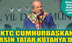 KKTC Cumhurbaşkanı Ersin Tatar Kütahya'da!