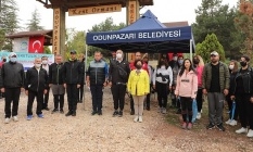 Odunpazarı ekibi doğa yürüyüşünde