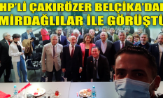 CHP'li Çakırözer Belçika'daki Emirdağlılarla görüştü!
