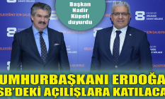 Cumhurbaşkanı Erdoğan OSB yatırımlarının açılışını yapacak!