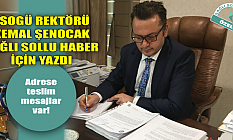 Rektör Kemal Şenocak'tan adrese teslim mesajlar!