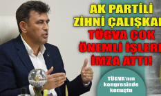 AK Partili Zihni Çalışkan: TÜGVA çok önemli işlere imza attı!